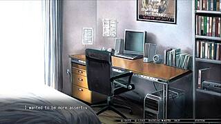 i can't stop riding that big cocked milf's huge tits anime style