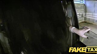 Fake Taxi Security Catches Doggystyle Fuck Before Facial Cumshot