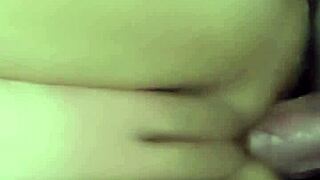 colombian big ass slut begs for merciless anal creampie fisting