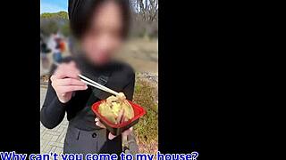 japanese boss lady cheats with junior on hanami date turning super erotic