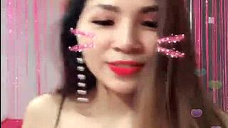i dance wildly exposing my sexy asian pussy