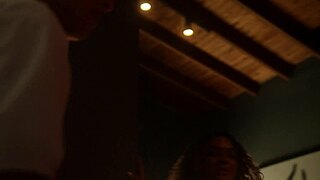 Milf housewife seduces me hard fuck before rent ass bounce cum drip