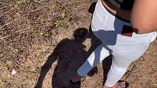 hot big tits girlfriend waits for boyfriend but gets roughly fucked in ripped clothes instead