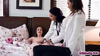 natasha nice sheena ryder fuck nadia noja's homesick pussy