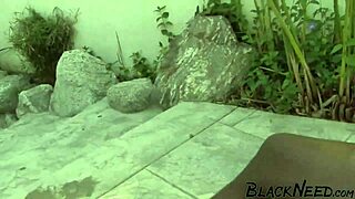 yo this horny ebony amateur slurps that sloppy bbc deep!