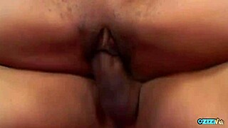 Black Girl's Big Clit Pierced Pussy Takes Rough Doggystyle Pounding