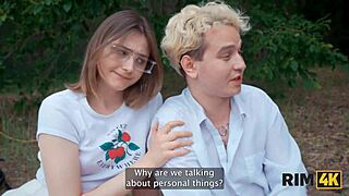 Rimming fantasy outdoors teaching ass lick and anal fuck