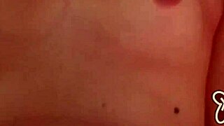 Tiny 5'1 Teen's Perky Tits Bounce Sucking Huge Cock