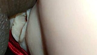 Wanna see Candy's ass take anal in red thong?
