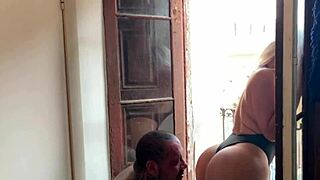 Blondie Fesser Screams on Rob Diesel's Monster Cock Home Fuck