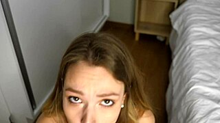 date ends in pov girlfriend's tight pussy fuck