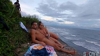 i spied hot blonde fucking surfer beach filmed it secret!!
