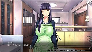 i can't stop riding that big cocked milf's huge tits anime style