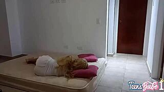 stepdad catches pervert hubby banging sexy 18-year-old latina stepsis