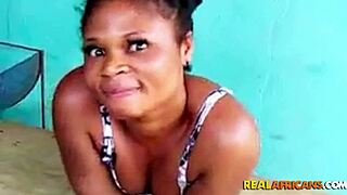 Spicy amateur black gf's hardcore riding sextape ready to grab now