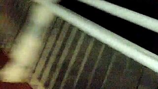 i watched leyne rodriguez suck my best friend's cock under pouring rain with her colombian curves shining wet