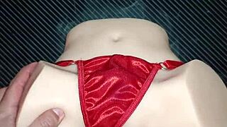 Wanna see Candy's ass take anal in red thong?