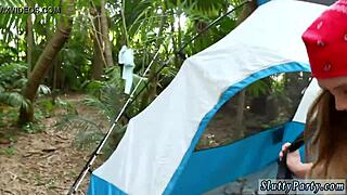 first time cum orgy in woods 😍🍆💦!!