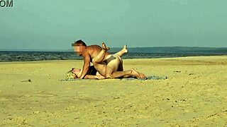 fucking this hilarious curvy milf right on the beach