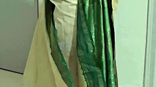 Lisapriya Slowly Peels Saree Off Her Juicy Indian Tits