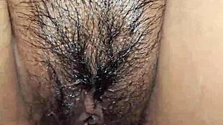 Juicy Latina Bent Over Dripping Pussy Takes Vibrator Deep