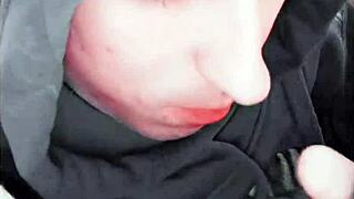 how's this tattooed beauty's best self-sucking autofellatio?