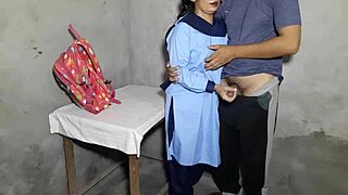 innocent indian schoolgirl loses virginity to boyfriend's secret thrust?