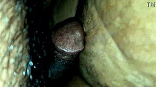 Stepmom's juicy big ass takes hard morning doggystyle creampie