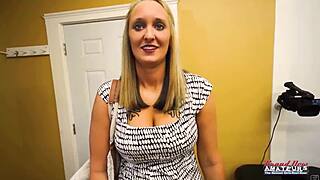 Blonde Breanna Rims Ass Sucks Juicy Dick Then Rides Cock!