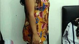 heart races modeling high heels short dress wet panties flashing