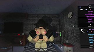 roblox bitch craves monster cock fucking cum slut action deep