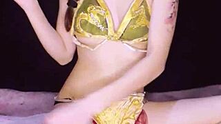 bonneyuwu leia cosplay dance got you hard yet?