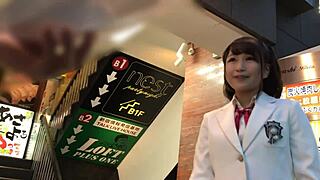 Chubby japanese idol bukkake special backstage akiba uniform
