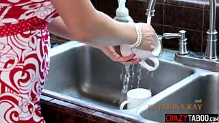 Does Big Tits Stepmom Tanya Tate Lick Teen Katerina Kay Pussy?