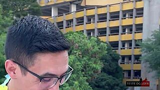 Fazendo Entrevista Carnaval Sofá Teste Blowjob Lick Pussy