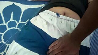 i get so horny kissing my desi wife passionately before gentle bedroom caresses