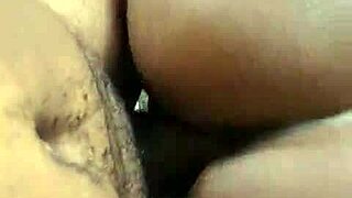 Backshots make ebony girlfriend's pussy cream nonstop