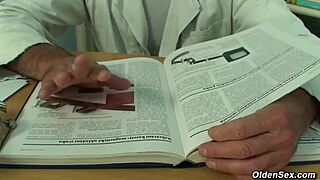 Milf Cougar Fucks Doctor Patient in Stockings Hospital!