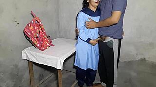 innocent indian schoolgirl loses virginity to boyfriend's secret thrust?