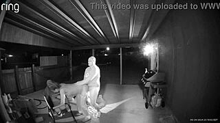 wife's public creampie thrill bent over sucking deepthroat outdoors
