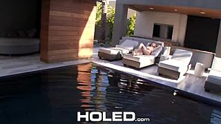 outdoor blonde aspen ora begs for deep anal creampie punishment