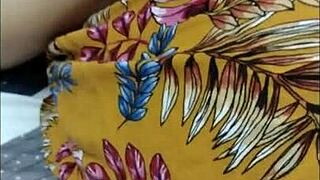 heart races modeling high heels short dress wet panties flashing