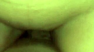 Heart pounding as I bounce on huge sexy brown cock pretty tits heaving