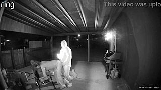 wife's public creampie thrill bent over sucking deepthroat outdoors