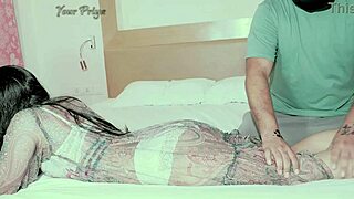 Hot desi malkin punishes naukar with dirty talk doggystyle creampie in 4k hindi