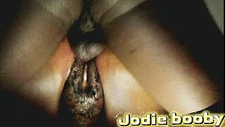 Suggestive POV Ebony Milf's Hairy Wet Pussy Destroyed Bent Over BBC