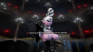 Play the ultimate sex domination game where she bosses you around hard!