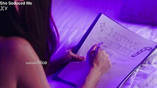 Elves kiss and lick to save Christmas wet pussies!