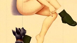 Vintage Christmas Antique Retro Scenes In Classic Holiday Setting