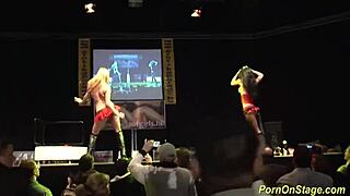 i share cock in wild public stage orgy with toys and voyeurs